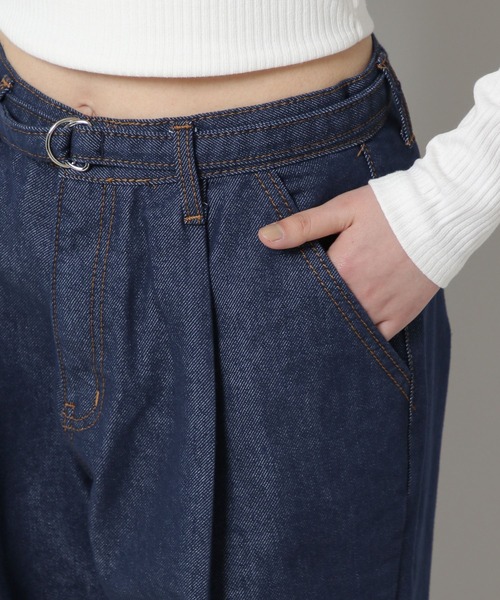 ALAND(エーランド)の「3.3Field Trip/WIDE-LEGデニムパンツ 2279877(デニムパンツ・レディース・ダークブルー・SMALL/MEDIUM)」の11枚目の写真