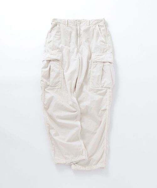 SHIPS any（シップス エニィ）の「SHIPS any: BDU ライトオンスデニム カーゴパンツ◇（カーゴパンツ・メンズ・ライトグレー/グレー/オリーブ・SMALL/MEDIUM/LARGE）」の4枚目の写真