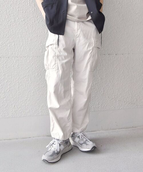 SHIPS any（シップス エニィ）の「SHIPS any: BDU ライトオンスデニム カーゴパンツ◇（カーゴパンツ・メンズ・ライトグレー/グレー/オリーブ・SMALL/MEDIUM/LARGE）」の17枚目の写真