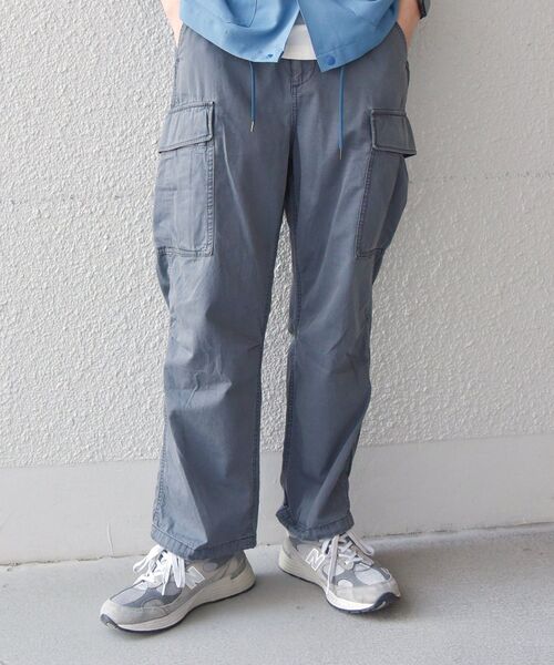 SHIPS any（シップス エニィ）の「SHIPS any: BDU ライトオンスデニム カーゴパンツ◇（カーゴパンツ・メンズ・ライトグレー/グレー/オリーブ・SMALL/MEDIUM/LARGE）」の22枚目の写真