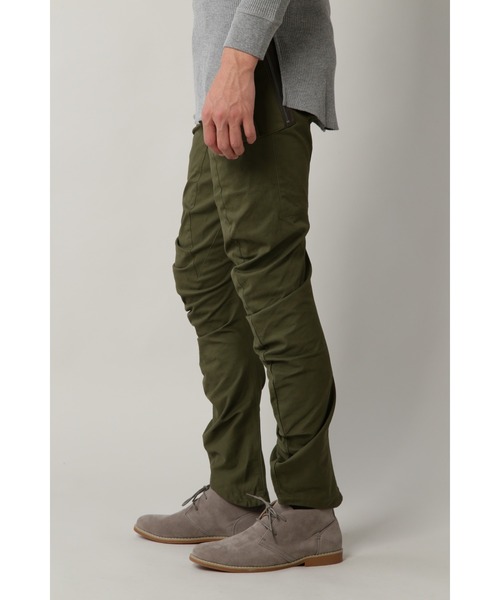 TORNADO MART（トルネードマート）の「BLUE TORNADO∴ツイストスキニーカーゴパンツ（カーゴパンツ・メンズ・ベージュ/ブラック/カーキ・S/M/L）」の6枚目の写真