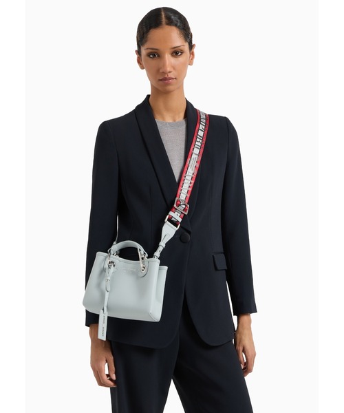 EMPORIO ARMANI（エンポリオアルマーニ）の「【エンポリオ アルマーニ】MyEA ミニバッグ ディアプリント（ショルダーバッグ・レディース・ブルー系その他/チェリーレッド/ロイヤルブルー/フューシャピンク/アクア/ダルブルー系/ピンク系/スモークピンク・FREE）」の15枚目の写真