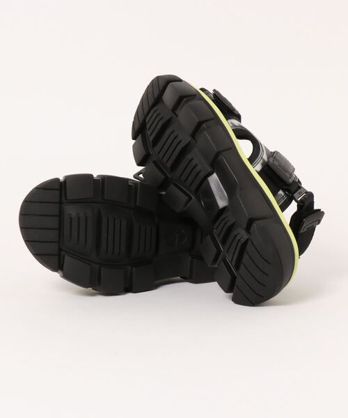 X-girl（エックスガール）の「【X-girl /エックスガール】 X-girl × SHAKA CHILL OUT SF（サンダル・レディース・ブラック・23cm/24cm）」の3枚目の写真