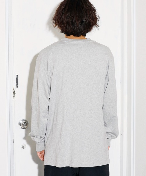 RASSVET / PACCBET(ラスベート)の「PACCBET/ラスベート MEN LONGSLEEVE LOGO TSHIRT KNIT ロンT フロントロゴ(Tシャツ/カットソー・メンズ・ネイビー/グレー/レッド・XL/L/M)」の14枚目の写真