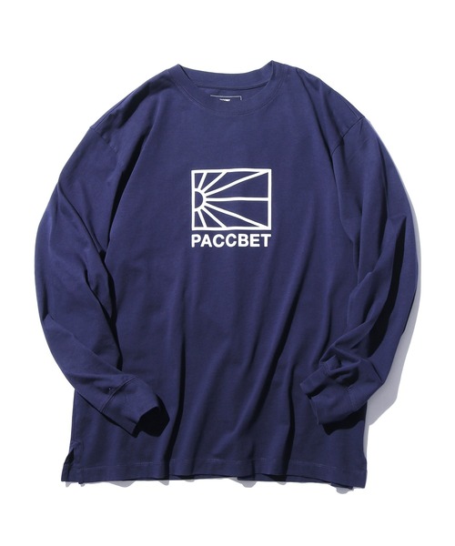 RASSVET / PACCBET(ラスベート)の「PACCBET/ラスベート MEN LONGSLEEVE LOGO TSHIRT KNIT ロンT フロントロゴ(Tシャツ/カットソー・メンズ・ネイビー/グレー/レッド・XL/L/M)」の18枚目の写真