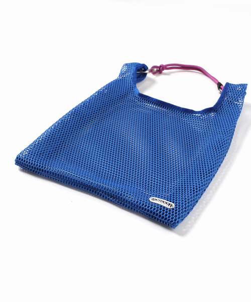 U by SPICK&SPAN(ユーバイスピックアンドスパン)の「【OUTDOOR DRODUCTS/アウトドアプロダクツ】 Mesh shopper Bag(ショルダーバッグ・レディース・ホワイト/ブルー・FREE)」の11枚目の写真