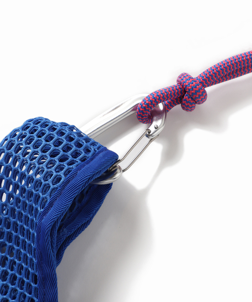 U by SPICK&SPAN(ユーバイスピックアンドスパン)の「【OUTDOOR DRODUCTS/アウトドアプロダクツ】 Mesh shopper Bag(ショルダーバッグ・レディース・ホワイト/ブルー・FREE)」の15枚目の写真