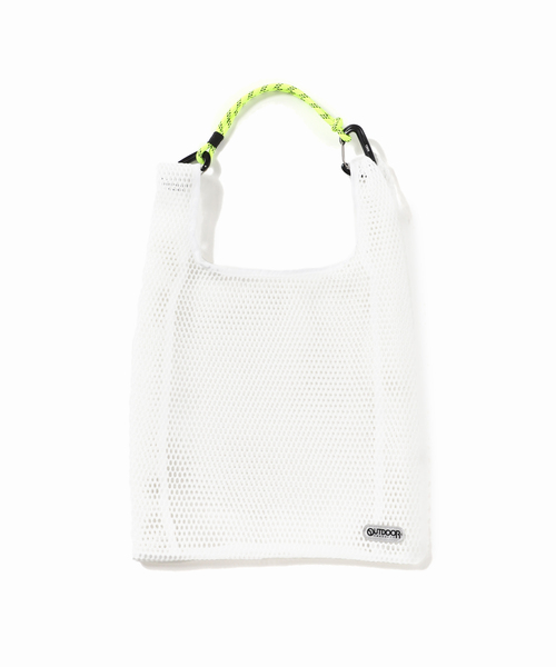 U by SPICK&SPAN(ユーバイスピックアンドスパン)の「【OUTDOOR DRODUCTS/アウトドアプロダクツ】 Mesh shopper Bag(ショルダーバッグ・レディース・ホワイト/ブルー・FREE)」の16枚目の写真