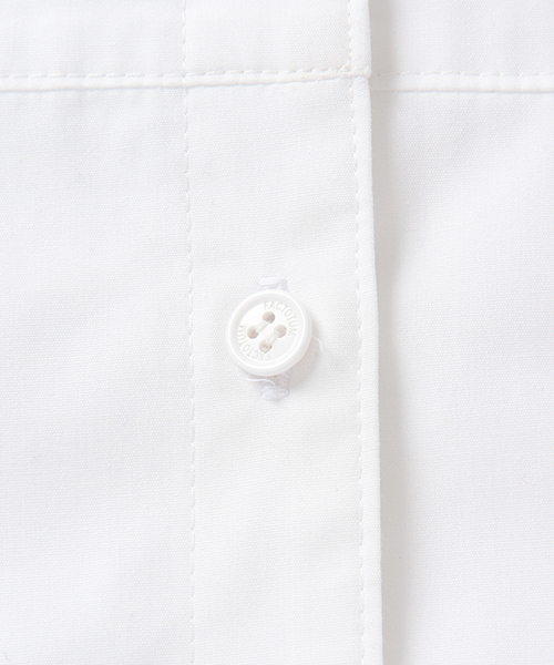 Ray BEAMS（レイビームス）の「●FACTOTUM FEMME / 別注 フードシャツ（シャツ/ブラウス・レディース・ホワイト・ONE SIZE）」の8枚目の写真