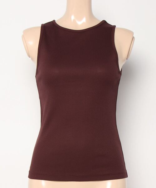 LOWRYS FARM（ローリーズファーム）の「アメスリタンクトップ　279727（タンクトップ・レディース・ホワイト/ブラック/ブラウン・FREE）」の7枚目の写真