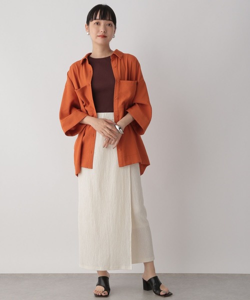 LOWRYS FARM（ローリーズファーム）の「アメスリタンクトップ　279727（タンクトップ・レディース・ホワイト/ブラック/ブラウン・FREE）」の18枚目の写真