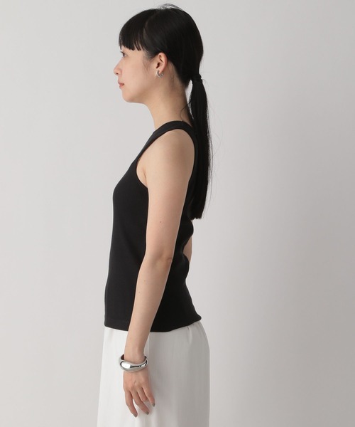 LOWRYS FARM（ローリーズファーム）の「アメスリタンクトップ　279727（タンクトップ・レディース・ホワイト/ブラック/ブラウン・FREE）」の17枚目の写真