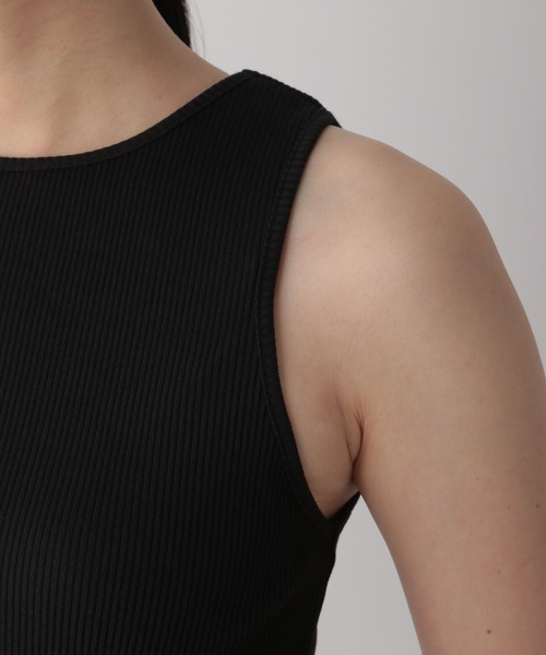 LOWRYS FARM（ローリーズファーム）の「アメスリタンクトップ　279727（タンクトップ・レディース・ホワイト/ブラック/ブラウン・FREE）」の14枚目の写真