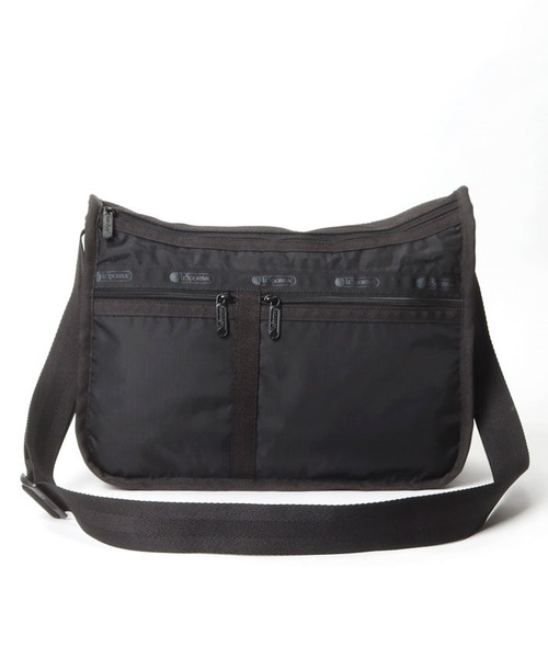 LeSportsac(レスポートサック)の「DELUXE EVERYDAY BAG 【日本限定】リサイクルドブラックJP(ショルダーバッグ・レディース・ブラック・FREE)」の4枚目の写真
