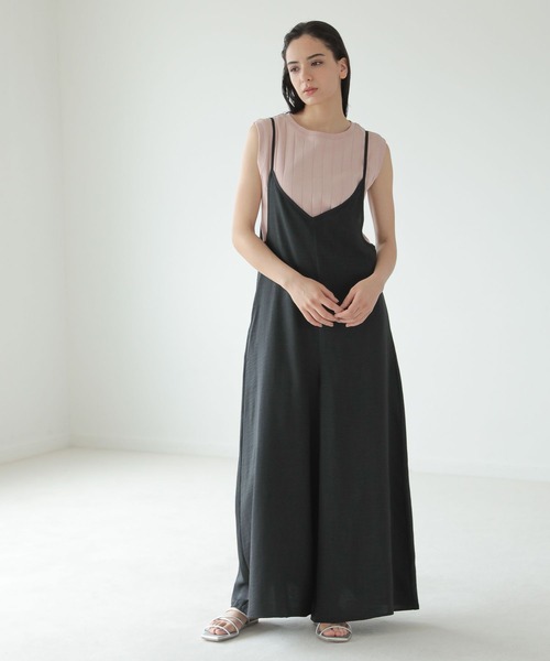 LAKOLE（ラコレ）の「ヴィンテージ風ツイルサロペット / 299674（サロペット/オーバーオール・レディース・カーキ/ブラック・SMALL/MEDIUM）」の21枚目の写真