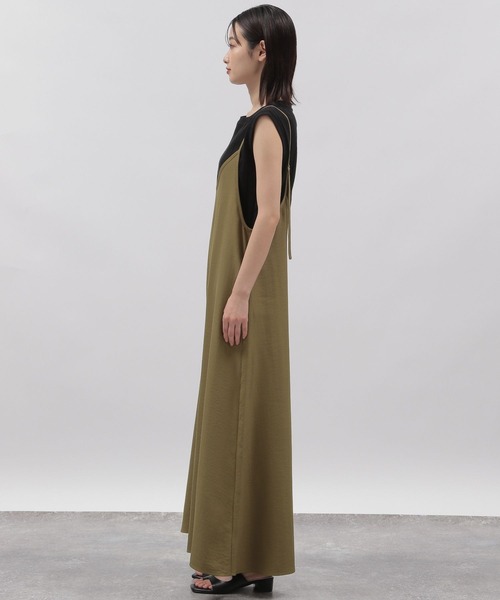 LAKOLE（ラコレ）の「ヴィンテージ風ツイルサロペット / 299674（サロペット/オーバーオール・レディース・カーキ/ブラック・SMALL/MEDIUM）」の12枚目の写真