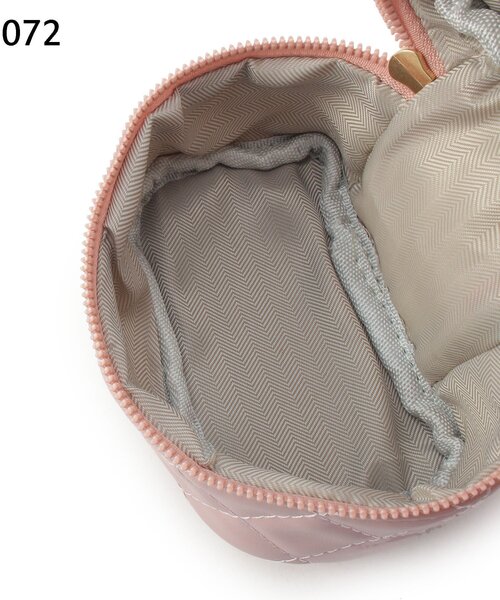 Ober Tashe(オーバータッシェ)の「キルティングバニティバッグ(ショルダーバッグ・レディース・ホワイト/ブラック/イエロー/ピンク系・FREE)」の5枚目の写真