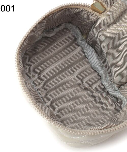 Ober Tashe(オーバータッシェ)の「キルティングバニティバッグ(ショルダーバッグ・レディース・ホワイト/ブラック/イエロー/ピンク系・FREE)」の6枚目の写真