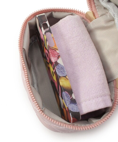 Ober Tashe(オーバータッシェ)の「キルティングバニティバッグ(ショルダーバッグ・レディース・ホワイト/ブラック/イエロー/ピンク系・FREE)」の13枚目の写真