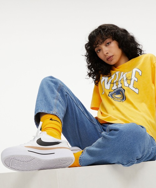 NIKE(ナイキ)の「ナイキ コート レガシー リフト ウィメンズシューズ / Nike Court Legacy Lift Women's Shoes<22-29cm 展開>(スニーカー・レディース・ホワイト/ブラック/アイボリー系/ピンク系その他/ホワイト系その他2/ホワイト系その他4・23/24/25/26/25.5/26.5/22.5/24.5/23.5/27.5/29/22/27/28.5/28)」の11枚目の写真