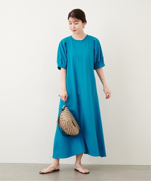 JOURNAL STANDARD（ジャーナルスタンダード）の「■■■《追加2》タックパフサイドフレアワンピース（ワンピース・レディース・ライトブルー/ブラック/ブラウン・FREE）」の18枚目の写真