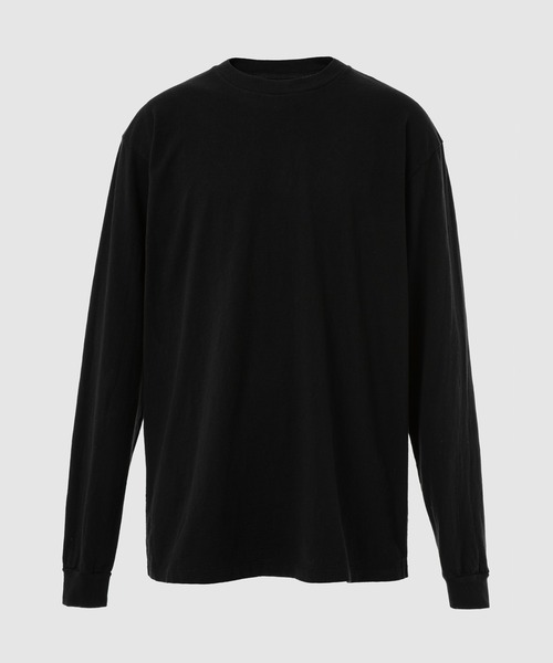 JOHN ELLIOTT(ジョンエリオット)の「Ls University Tee(Tシャツ/カットソー・メンズ・ブラック・MEDIUM/LARGE/X-LARGE)」の1枚目の写真