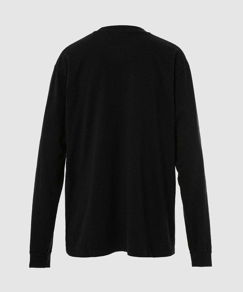 JOHN ELLIOTT(ジョンエリオット)の「Ls University Tee(Tシャツ/カットソー・メンズ・ブラック・MEDIUM/LARGE/X-LARGE)」の2枚目の写真