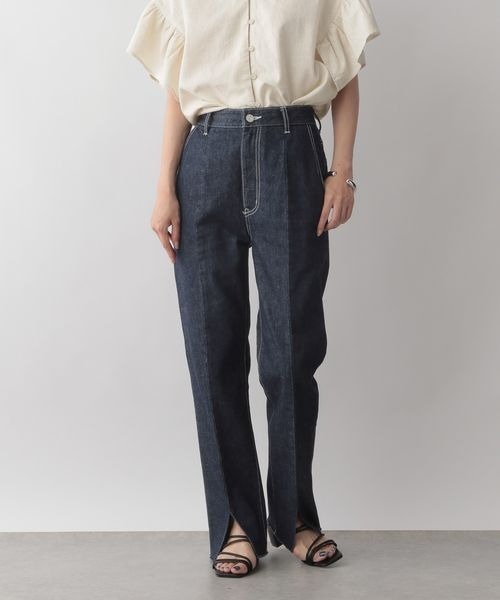 LOWRYS FARM(ローリーズファーム)の「CONEフロントスリットP2 296169(デニムパンツ・レディース・ブルー/ネイビー/その他・SMALL/MEDIUM/LARGE)」の10枚目の写真