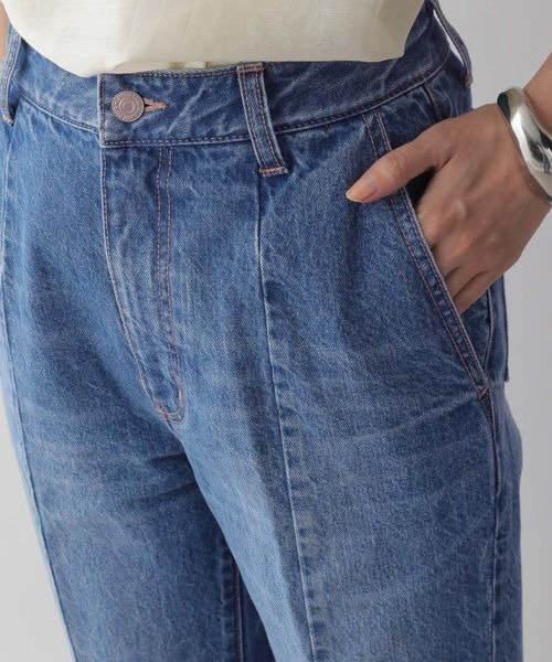 LOWRYS FARM(ローリーズファーム)の「CONEフロントスリットP2 296169(デニムパンツ・レディース・ブルー/ネイビー/その他・SMALL/MEDIUM/LARGE)」の14枚目の写真