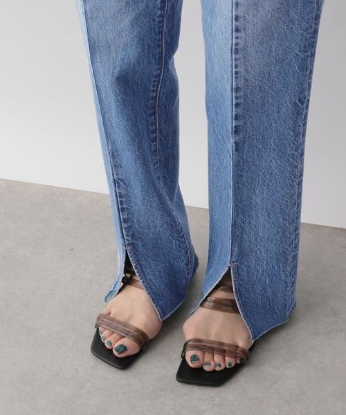 LOWRYS FARM(ローリーズファーム)の「CONEフロントスリットP2 296169(デニムパンツ・レディース・ブルー/ネイビー/その他・SMALL/MEDIUM/LARGE)」の15枚目の写真