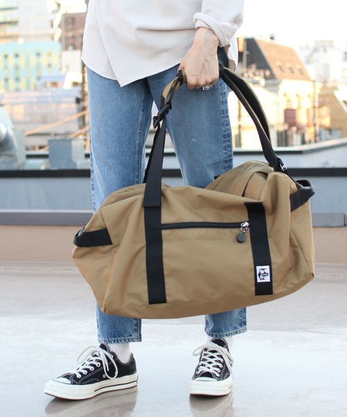 CHUMS(チャムス)の「CHUMS/チャムス リサイクルチャムス スモール2WAYボストン RECYCLE CHUMS SMALL 2WAY BOSTON(ボストンバッグ・メンズ・ブラック/ブラウン/ブラック系その他・FREE)」の15枚目の写真