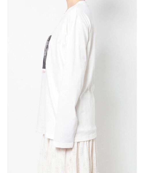 merry jenny（メリージェニー）の「bear photo tee（Tシャツ/カットソー・レディース・オフホワイト/ブラック・FREE）」の9枚目の写真