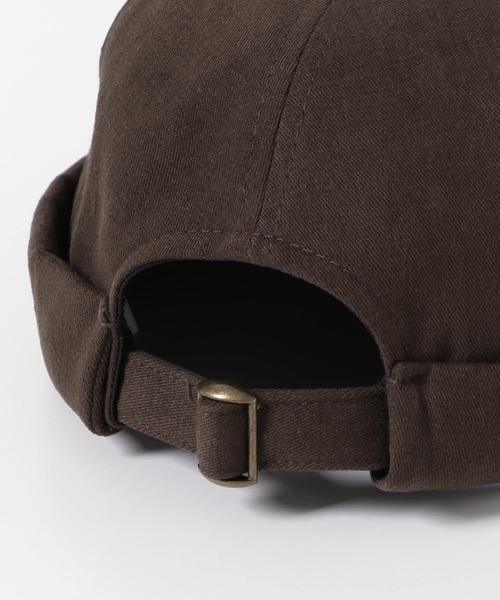 SENSE OF PLACE by URBAN RESEARCH(センスオブプレイスバイアーバンリサーチ)の「ツイルロールキャップ(キャップ・メンズ・ブラック/ベージュ/ブラウン・ONE)」の9枚目の写真