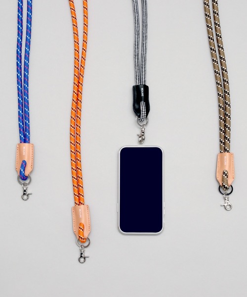 Beau're（ヴュレ）の「【BEAURE/ビュレ】Paracord mobile cord パラコード モバイルストラップ ショルダー（スマホグッズ・レディース・ブラック/カーキ/オレンジ/ブルー/ネイビー/モカ・FREE）」の18枚目の写真