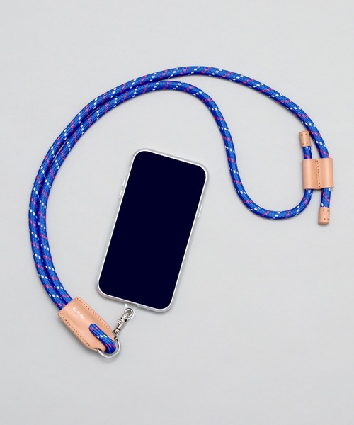 Beau're（ヴュレ）の「【BEAURE/ビュレ】Paracord mobile cord パラコード モバイルストラップ ショルダー（スマホグッズ・レディース・ブラック/カーキ/オレンジ/ブルー/ネイビー/モカ・FREE）」の8枚目の写真