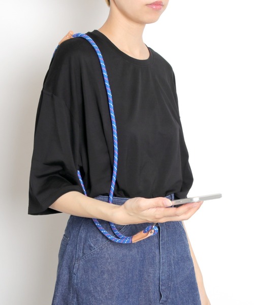 Beau're（ヴュレ）の「【BEAURE/ビュレ】Paracord mobile cord パラコード モバイルストラップ ショルダー（スマホグッズ・レディース・ブラック/カーキ/オレンジ/ブルー/ネイビー/モカ・FREE）」の12枚目の写真