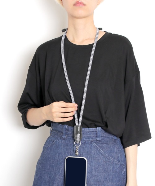 Beau're（ヴュレ）の「【BEAURE/ビュレ】Paracord mobile cord パラコード モバイルストラップ ショルダー（スマホグッズ・レディース・ブラック/カーキ/オレンジ/ブルー/ネイビー/モカ・FREE）」の17枚目の写真