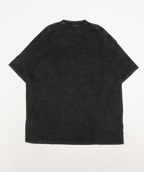 ARULE（アルール）の「A'GEM/9 × .kom『ARULE/アルール』ビンテージ加工 オーバーサイズ プリントグラフィック半袖Tシャツ（Tシャツ/カットソー・メンズ・ブラック・XL/L）」の2枚目の写真