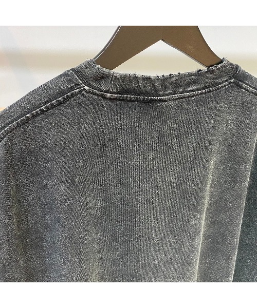 ARULE（アルール）の「A'GEM/9 × .kom『ARULE/アルール』ビンテージ加工 オーバーサイズ プリントグラフィック半袖Tシャツ（Tシャツ/カットソー・メンズ・ブラック・XL/L）」の3枚目の写真