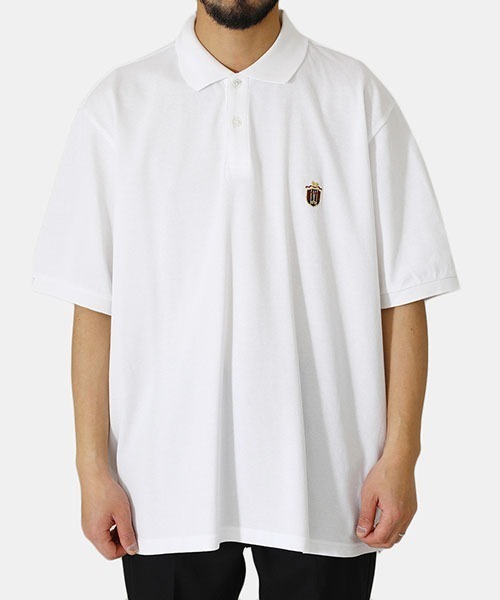 DIGAWEL（ディガウェル）の「DIGAWEL / ディガウェル：CRST Polo Shirts：KHOANM0091[COR]（ポロシャツ・メンズ・ネイビー/ホワイト・2）」の19枚目の写真