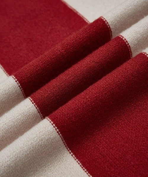 CORPUS TOKYO（コーパス トーキョー）の「Lazy Tokyo ボーダーニットベスト（ベスト・メンズ・レッド/グリーン・1/2/3）」の12枚目の写真
