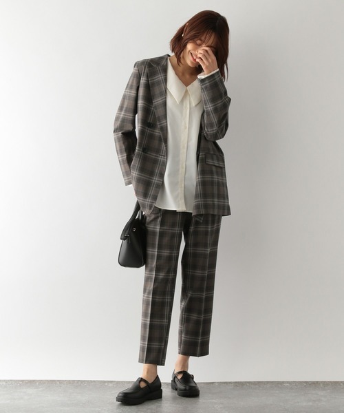 GLOBAL WORK（グローバルワーク）の「MATINEE LINE/マルチファンクション SETUPパンツ/124278（その他パンツ・レディース・チャコールグレー/ブラック/ダークブラウン・SMALL/MEDIUM/LARGE）」の10枚目の写真