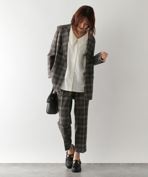GLOBAL WORK（グローバルワーク）の「MATINEE LINE/マルチファンクション SETUPパンツ/124278（その他パンツ・レディース・チャコールグレー/ブラック/ダークブラウン・SMALL/MEDIUM/LARGE）」の11枚目の写真