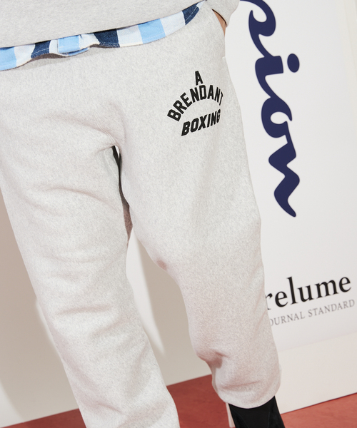Champion(チャンピオン)の「【CHAMPION / チャンピオン】リーバースウィーブ プリントスウェットパンツ(スウェットパンツ・メンズ・チャコールグレー/ブラック/アイボリー・MEDIUM/LARGE/X-LARGE)」の1枚目の写真