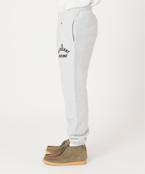 Champion(チャンピオン)の「【CHAMPION / チャンピオン】リーバースウィーブ プリントスウェットパンツ(スウェットパンツ・メンズ・チャコールグレー/ブラック/アイボリー・MEDIUM/LARGE/X-LARGE)」の5枚目の写真