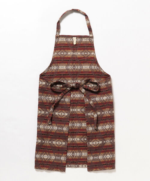 B:MING by BEAMS(ビーミングバイビームス)の「PENDLETON / ロング エプロン(エプロン・メンズ・ブラウン/ネイビー・ONE SIZE)」の9枚目の写真