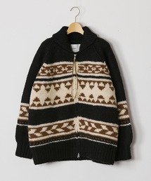 ADAWAS/アダワス COWICHAN ZIP ジップカーディガン