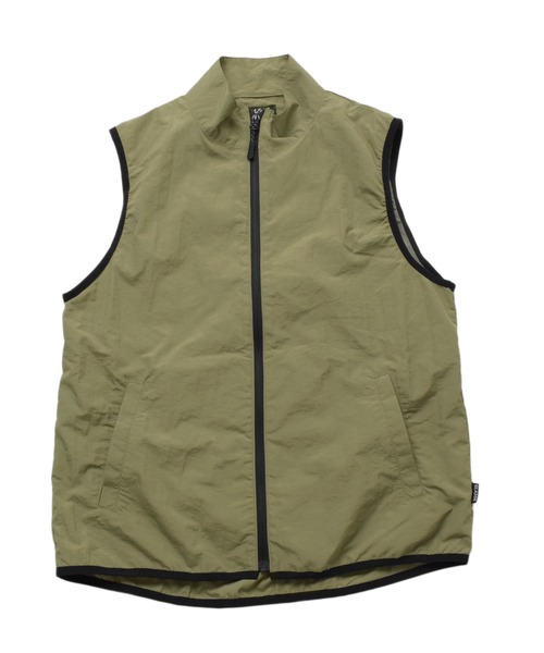 GLAZOS（グラソス）の「ナイロンZIPアップベスト（ベスト・キッズ・ブラック/カーキ/ブルー・L/M）」の10枚目の写真