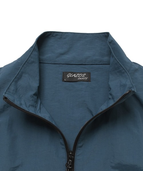 GLAZOS（グラソス）の「ナイロンZIPアップベスト（ベスト・キッズ・ブラック/カーキ/ブルー・L/M）」の9枚目の写真