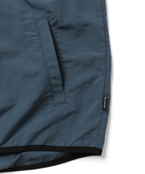 GLAZOS（グラソス）の「ナイロンZIPアップベスト（ベスト・キッズ・ブラック/カーキ/ブルー・L/M）」の4枚目の写真